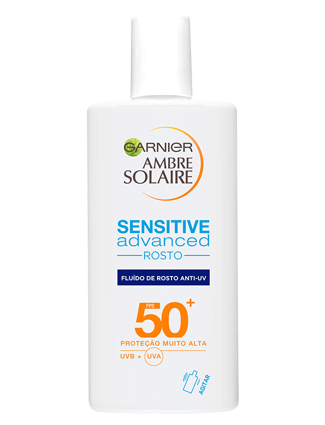 Proteção solar rosto Fluido anti UV